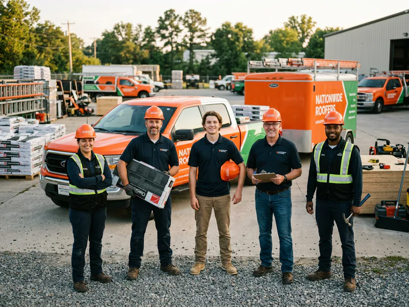 Natiowide Roofers - roof installation in Spartanburg near me